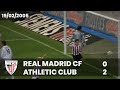 ⚽️ [Liga 04/05] J24 I Real Madrid 0 - Athletic Club 2 I LABURPENA