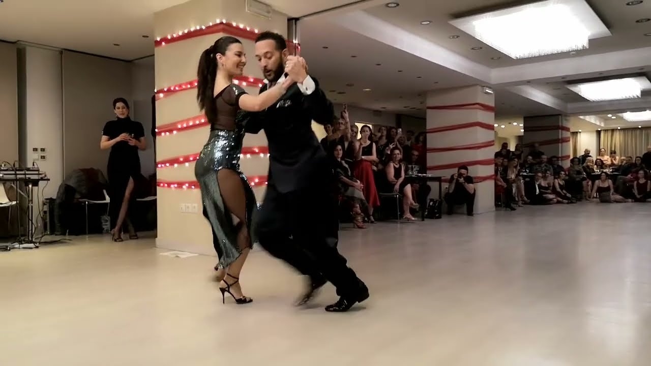 Video thumbnail for Loukas Balokas Georgia Priscou at Invierno Tango Festival 2  Music matters!