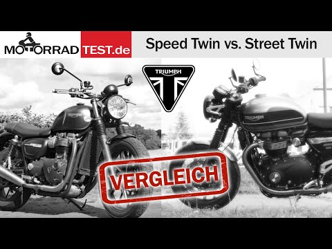 Triumph Street Twin vs. Speed Twin | Vergleich der beiden Naked-Retros von Triumph