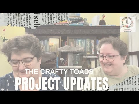 The Crafty Toads - Weekly Wrap Up - Cross stitch, EPP and books - flosstube