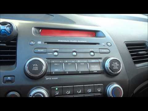 So ändern Sie die Willkommensnachricht bei einem Honda Civic (8. Generation, Baujahr 06–10)