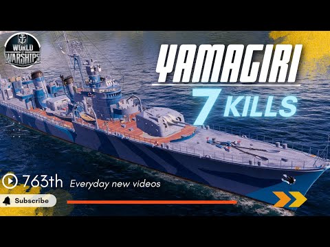 Super Destroyer YAMAGIRI WORLD of WARSHIPS #wows #worldofwarships #gaming