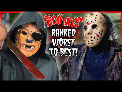 FRIDAY THE 13TH Series RANKING | All 12 Films Ranked WORST to BEST