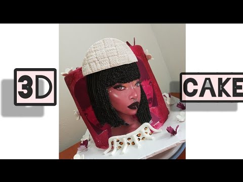 3D Birthday cake tutorials| How to make an Afro cake TUTORIAL | Cake decorating| Afro chic cake