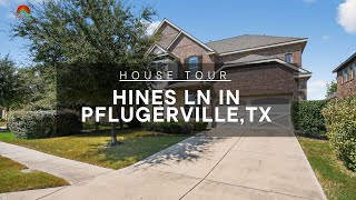 MLS House Tour: 21404 Hines Ln in Pflugerville,TX. - Spacious Home with Game Room & Private Backyard