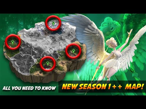 New Season 1++ Map! Map Layout, Starting Points, Pass Modes, & Villages! | Call of Dragons