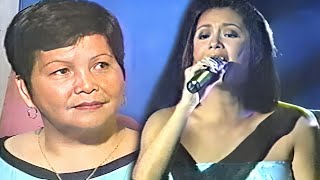 Regine Velasquez - She&#39;s Always A Woman To Me Live With Mommy V. (1999 SOP Mothers Day Episode)