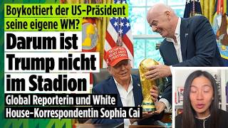 USA: Boykottiert der US-Präsident seine eigene WM? Darum ist Trump nicht im Stadion