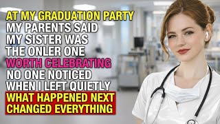 My Dad Toasted My Sister at My Graduation Party — No One Noticed When I Left