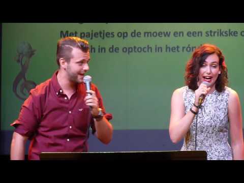 Maxime Tummers en Thierry Dirkx es Sjtòm Toeval: Zittesj leedjeskonkoer 2016/2017