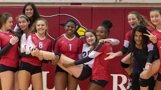 2018 Belliare Volleyball Jr Varsity Team