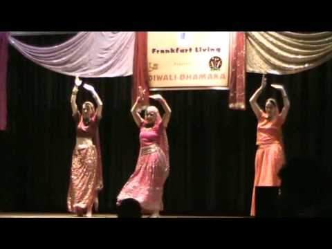 Diwali Dhamaka 2009 Bollywood Dance performance by German Dancers in Frankfurt