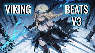 [1 Hour] VIKING WARRIOR BEATS V3 ⚔️🔥 |  Epic Norse Battle Music & Nordic Chanting 🛡️🩸
