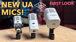 Video thumbnail for First Listen! Universal Audio SD-3, SD-5, SD-7 Standard Hemisphere Microphones! With Drum Samples! by The Heat studio