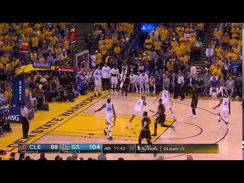 NBA, playoff 2017, Cavaliers vs. Warriors, Round 4, Game 2, Move 53, Kyle Korver, 2 pointer