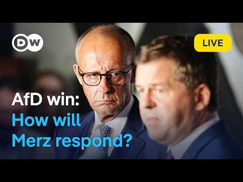 Live: Merz to address AfD vote win | DW  News