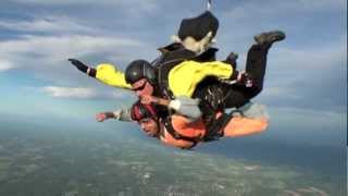 preview picture of video 'Sameer - Skydiving @ Grove city PA ..'