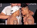 MAURICIO LARA & EMILIO SANCHEZ SEPARATED AFTER HEATED FACE TO FACE AT WEIGH IN!