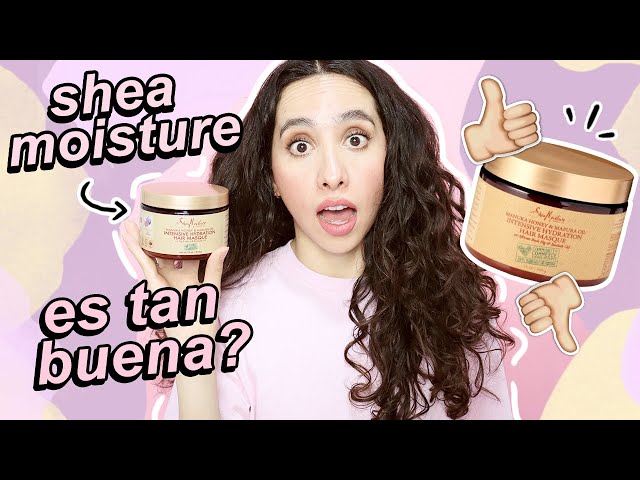 Vídeo relacionado con SheaMoisture Mascarilla Hydrate & Repair Protein Power, Cabello Rizado Seco y Dañado, Pelo Más Fuerte, Rotura Reducida, Miel de Manuka, Yogur, Proteínas y Manteca de Karité, 355 ml