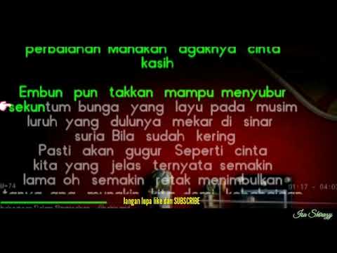 Karaoke SHAHIR - KEBAHAGIAAN DALAM PERPISAHAN