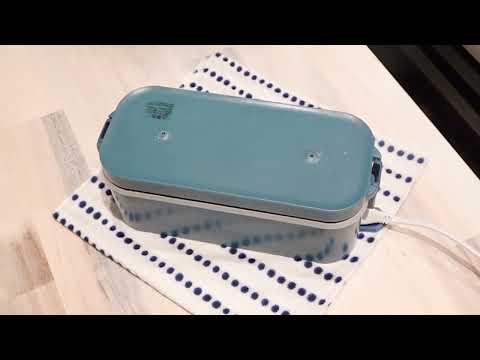 おひとりさま用超高速弁当箱炊飯器 ホワイト [1合 /マイコン] THANKO