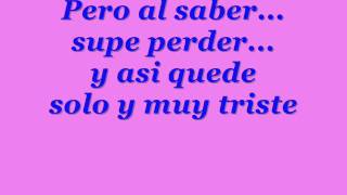 Armando: Supe Perder Lyrics