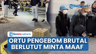 Orangtua Berlutut Minta Maaf seusai Anaknya Ledakkan Bom & Tusuk Pengunjung di Stasiun Besar Taiwan