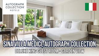 Walkthrough Tour Of A Deluxe King Guest Room, Garden View at Sina Villa Medici, 