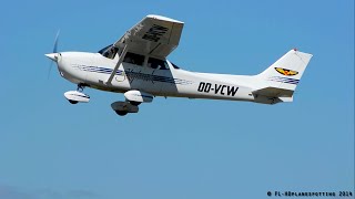 preview picture of video 'Various traffic - Takeoffs at Millau-Larzac [LFCM]'