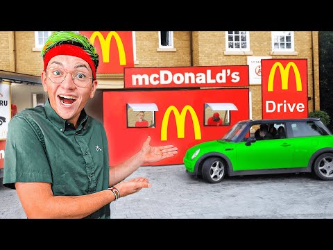 I'm turning my house into a WORKING McDonald's🍟🍔