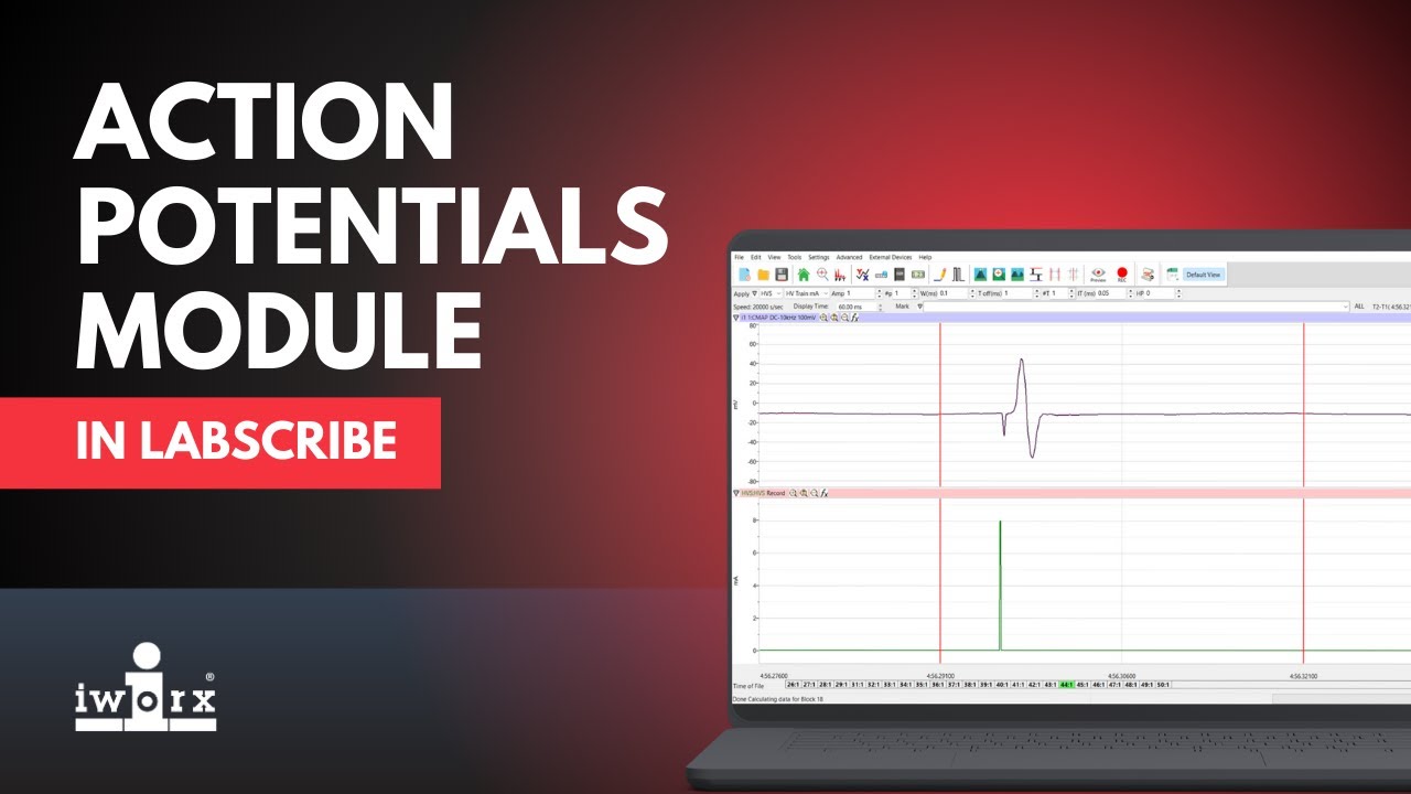 Action Potentials Module in LabScribe (CMAP)