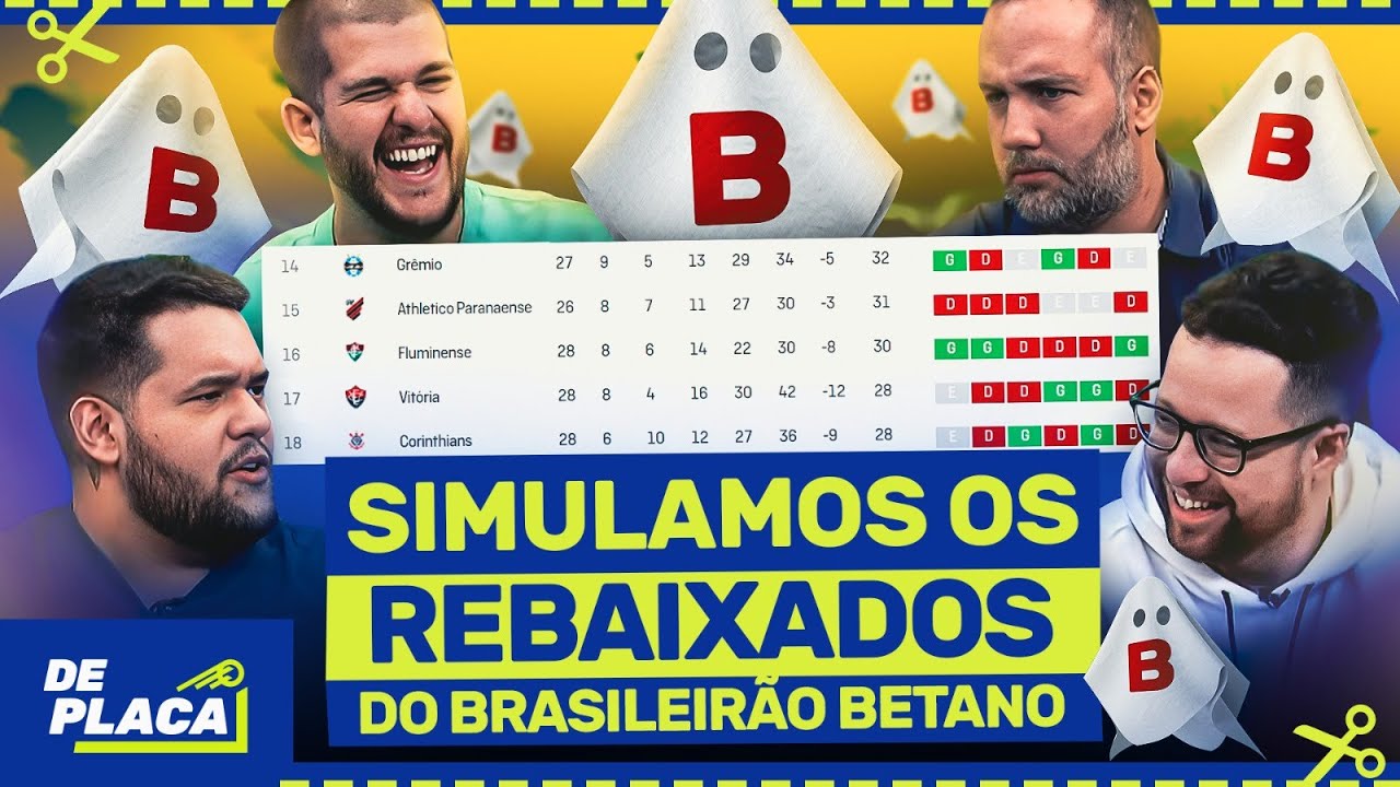 CORINTHIANS, FLUMINENSE OU GRÊMIO: QUAL GIGANTE FOI REBAIXADO NO BRASILEIRÃO BETANO NO SIMULADOR?