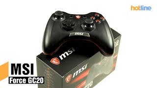 MSI Force GC20 Black (S10-0400030-EC4) - відео 1