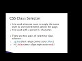TYPES OF CSS SELECTORS-Advanced Web Designing-HTML5-12IT advanced web designing 12th exercise
