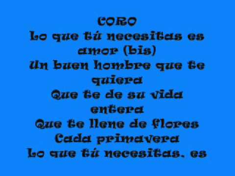 download lagu mp3 mp4 Letra Lo Que Tu Necesitas Es Amor, download lagu Letra Lo Que Tu Necesitas Es Amor gratis, unduh video klip Letra Lo Que Tu Necesitas Es Amor