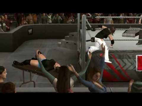 Hamada vs. Alissa Flash (WWE SmackDown vs. RAW 2010)