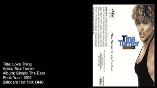 Tina Turner- Love Thing