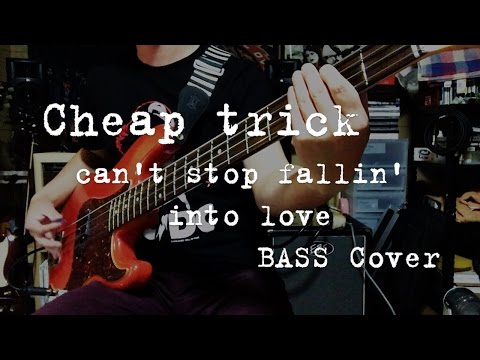 Cheap Trick - Can't Stop Fallin' Into Love / Tom Petersson BASS Cover / TASCAM iXZ
