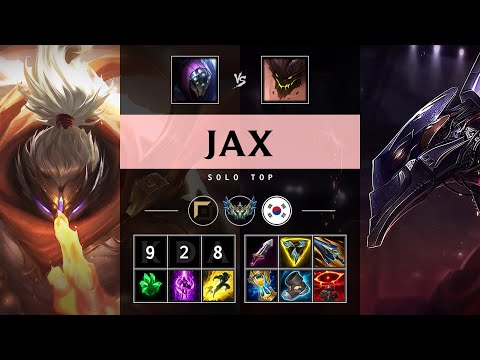 Jax Top vs Malphite: Godlike - KR Challenger Patch 14.21