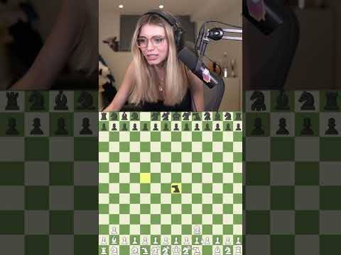 Anna Cramling Gets Checkmated in 4 Moves #shorts