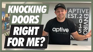 Can you MAKE IT as a Door to Door Salesman? | Aptive Elite Door To Door Sales