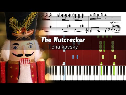Tchaikovsky - Dance of the Sugar Plum Fairy (The Nutcracker) - Piano Tutorial with Sheet Music