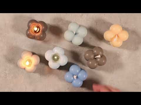 How to cast bubble candles out of soy wax