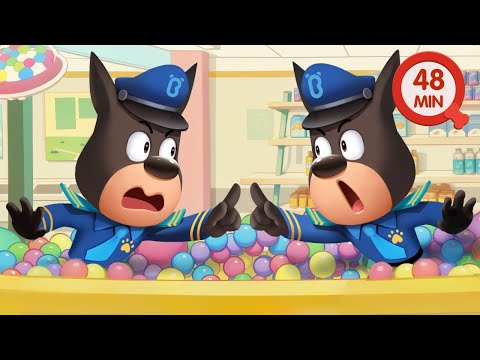 Which One Is Real Dobie | Safety Tips for Kids | Sheriff Labrador Police Cartoon