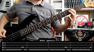 Video thumbnail for KREATOR - People of the lie (bass cover w/ Tabs) by WellFire Project