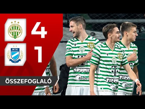 Fizz Liga: Ferencváros–MTK Budapest 4–1 | összefoglaló