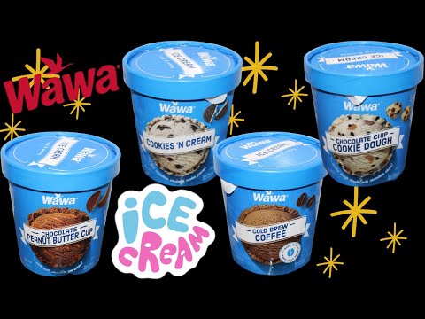 Wawa Ice Cream: Chocolate Peanut Butter Cup, Cookies âN Cream, Cold Brew Coffee, Cookie Dough