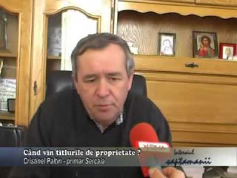 Interviul Saptamanii - Cristinel Paltin, primar Sercaia - 20 februarie 2015