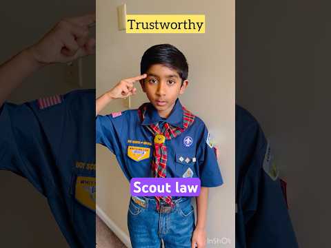 The Scout Law| Boy Scout of America| Cub Scout✌️#scout #cubscouts #usa