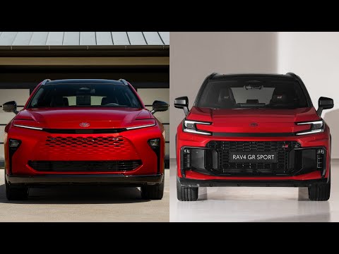 2026 Toyota RAV4 vs Toyota Crown Signia – Exterior & Interior Comparison